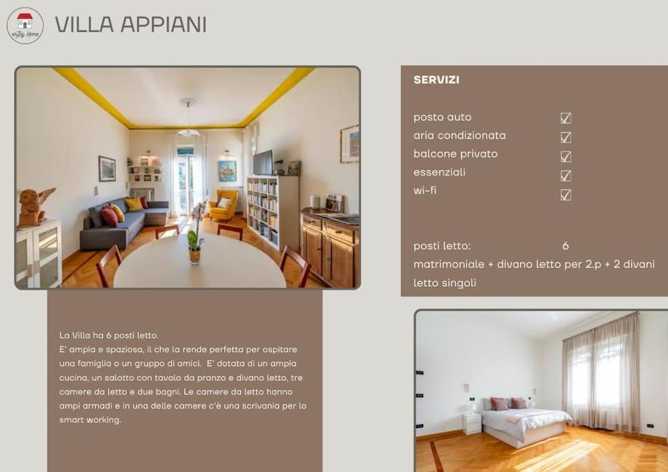 Enjoy Home - Villa Appiani, Prato Della Valle Padova Eksteriør bilde